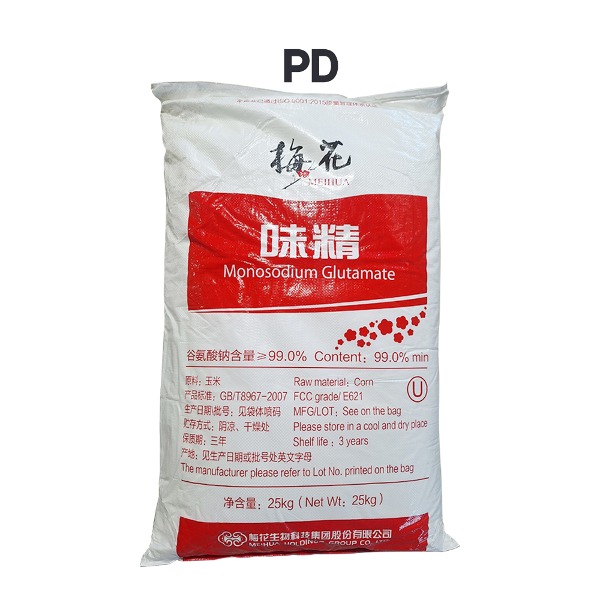 수입미원미풍 MSG PD 25kg 100-200메쉬 글루타민산나트륨 메이화 중국산