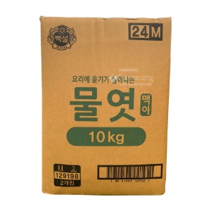 CJ 제일제당, 백설 ,맥아물엿10kg 2개입,맥아물엿