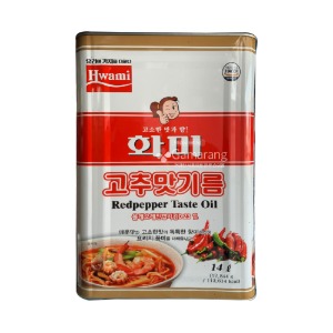 화미, 고추맛기름 14L ,Redpepper Taste Oil ,올레오레진캡시컴