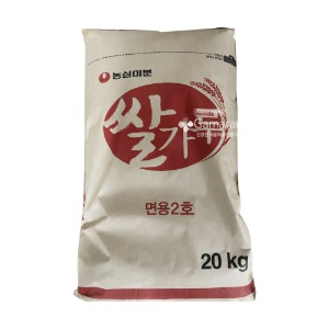 농심미분, 쌀가루 면용2호 ,20kg ,생미분 ,외국산